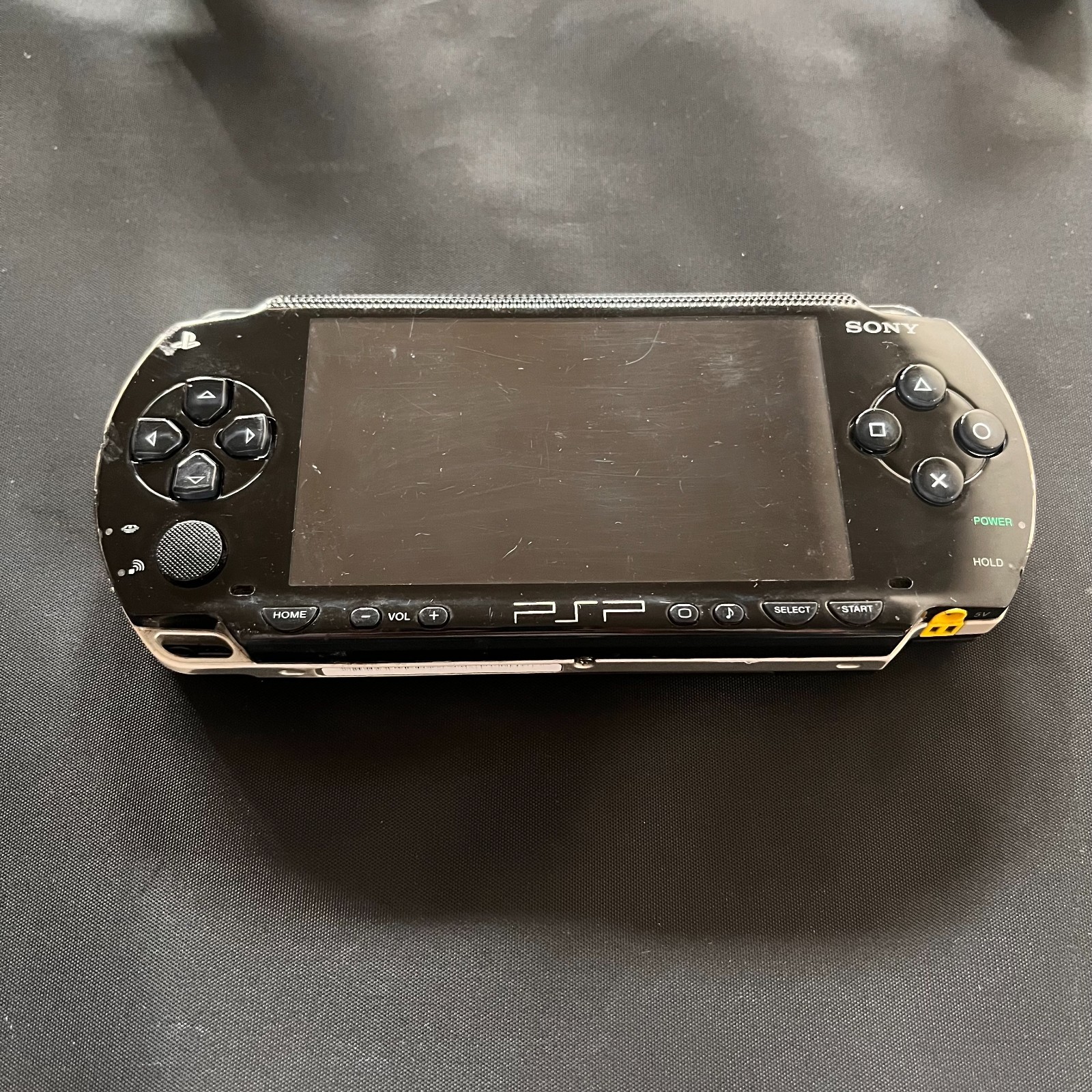SONY PSP-1000 Black Console Only – Tested & Working – RANK-C
