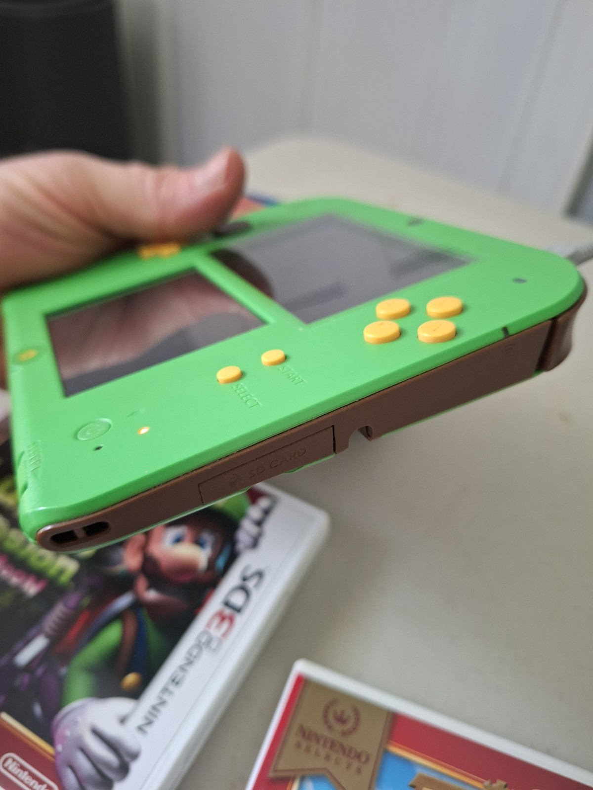 Nintendo 2DS Legend of Zelda Ocarina of Time 3D Green Console w/ Box