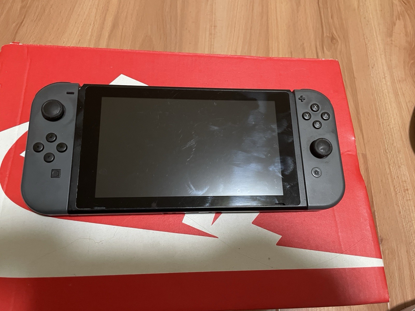 Nintendo Switch Black Wi-Fi Handheld Console USB-C Headphone Jack HAC-001