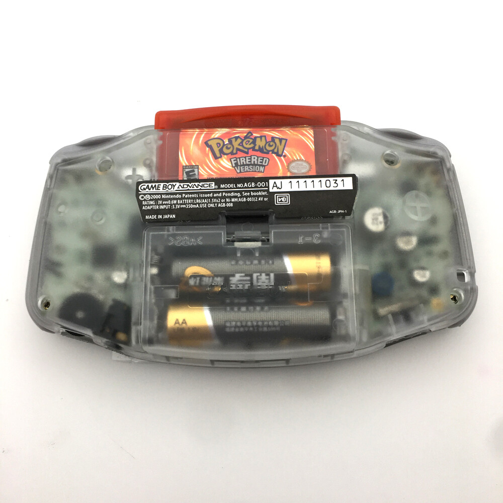 Clear white 10 Levels High Backlight V2 iPS LCD Game Boy Advance GBA Console