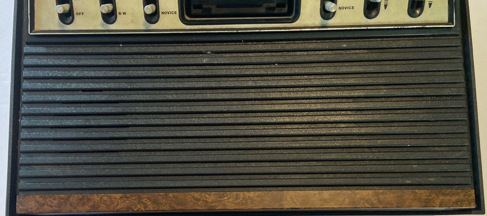 Atari 2600 Sears Tele Games 6 Switch Console FOR PARTS Or REPAIR ONLY W/Adaptor