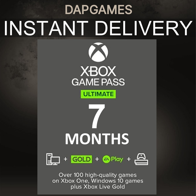 7 Months Xbox Game Pass Ultimate Membership top-tier