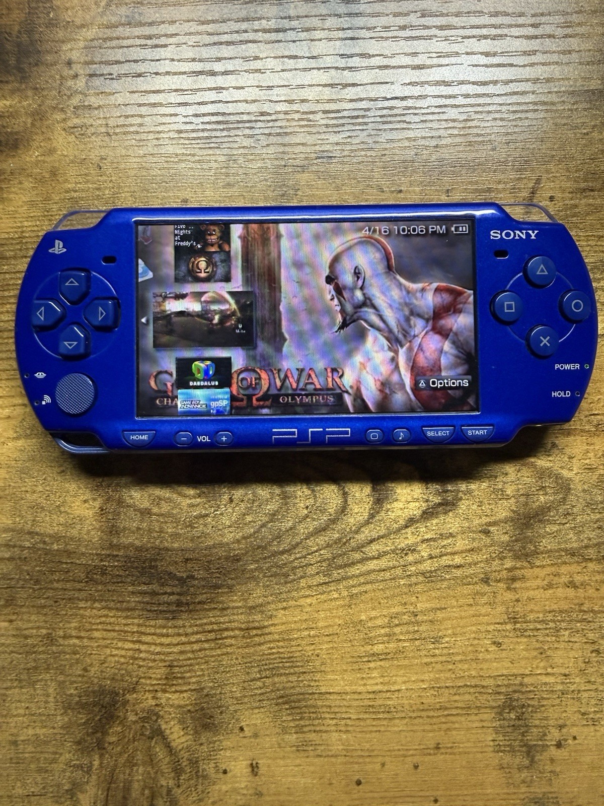 Sony PSP 2001 Handheld System Metallic Blue