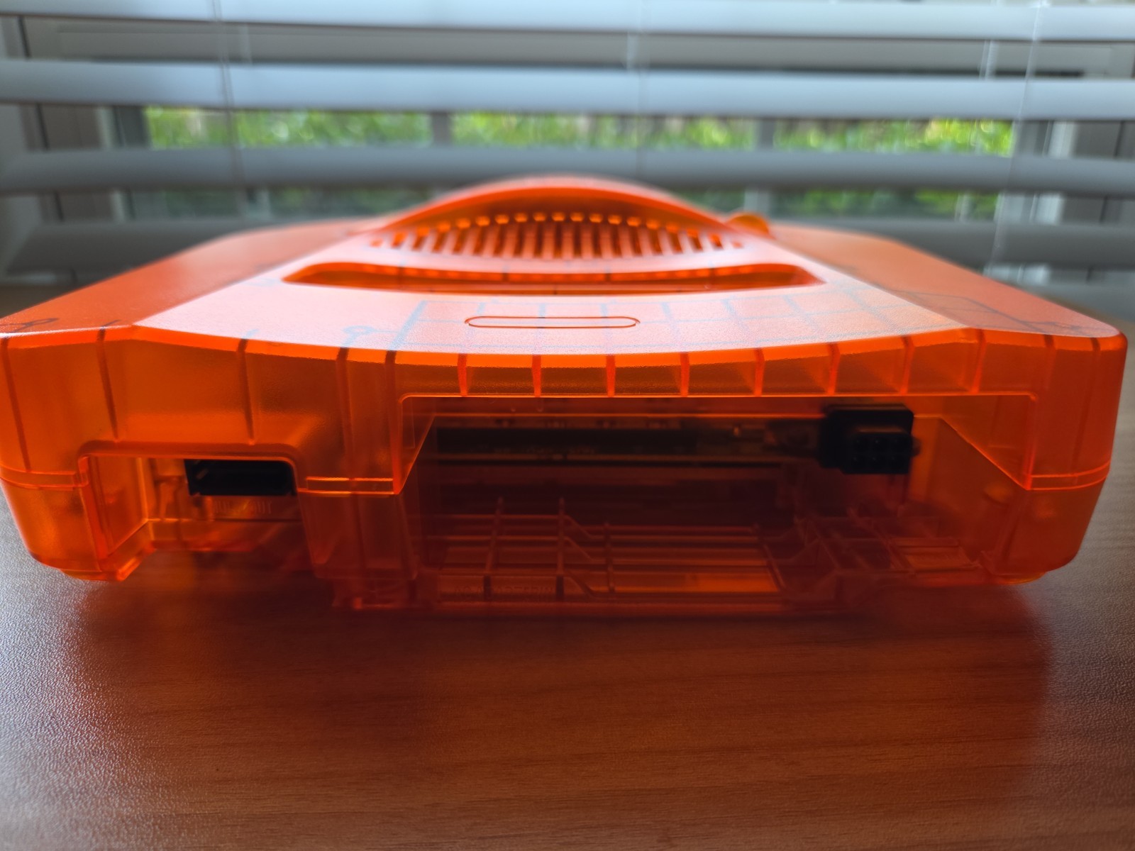 N64 Nintendo 64 clear Orange Funtastic Console Re-Shelled Region Free