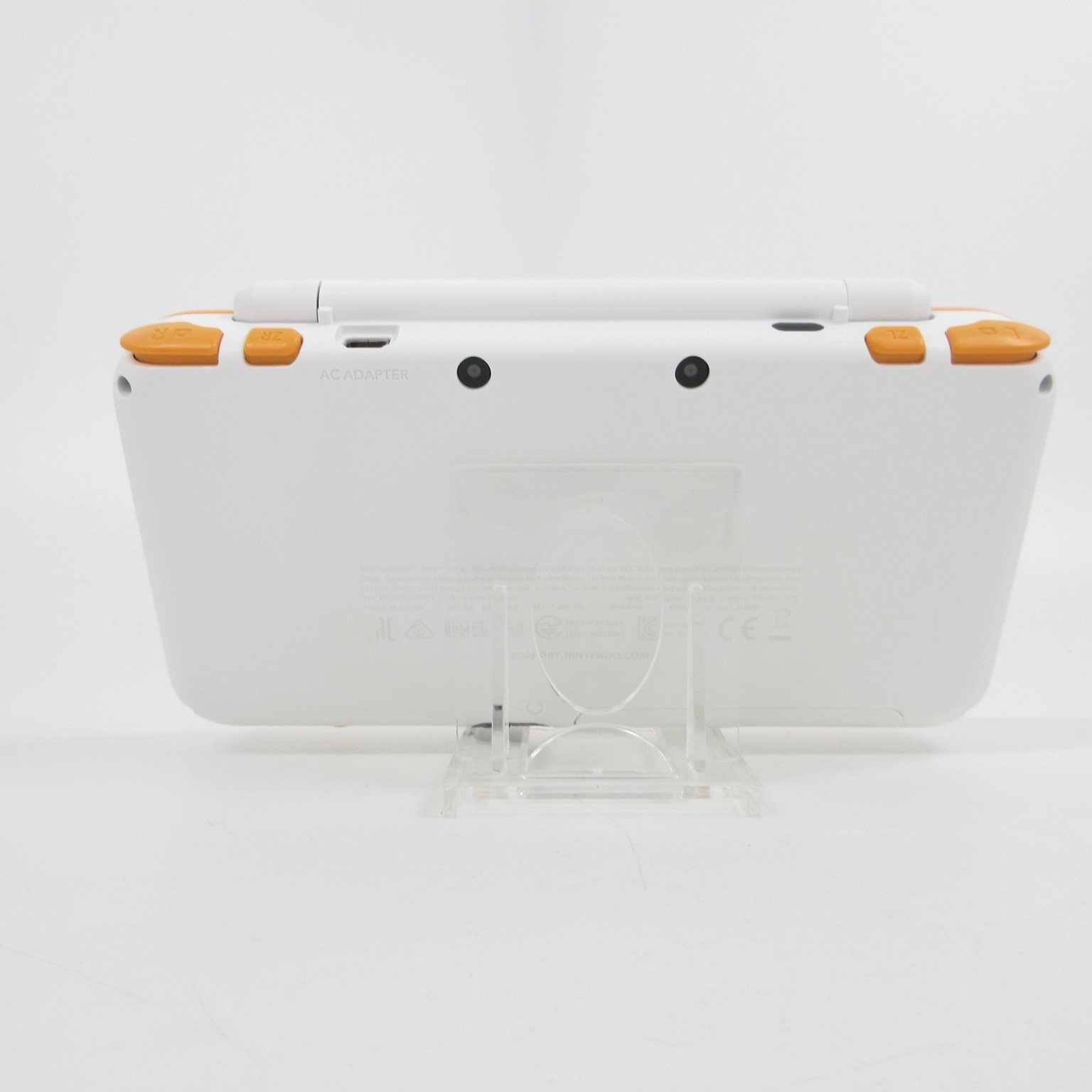 【Near Mint】Nintendo New 2DS LL XL White x Orange Console ONLY Japan Ver. #TOY052