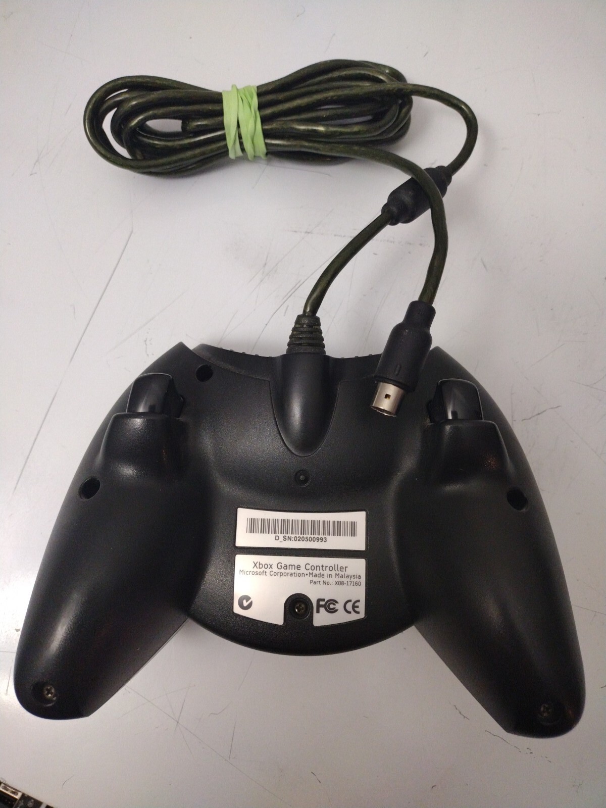Vintage Original Microsoft Xbox Console with 2 Controllers + Cables + Power sup