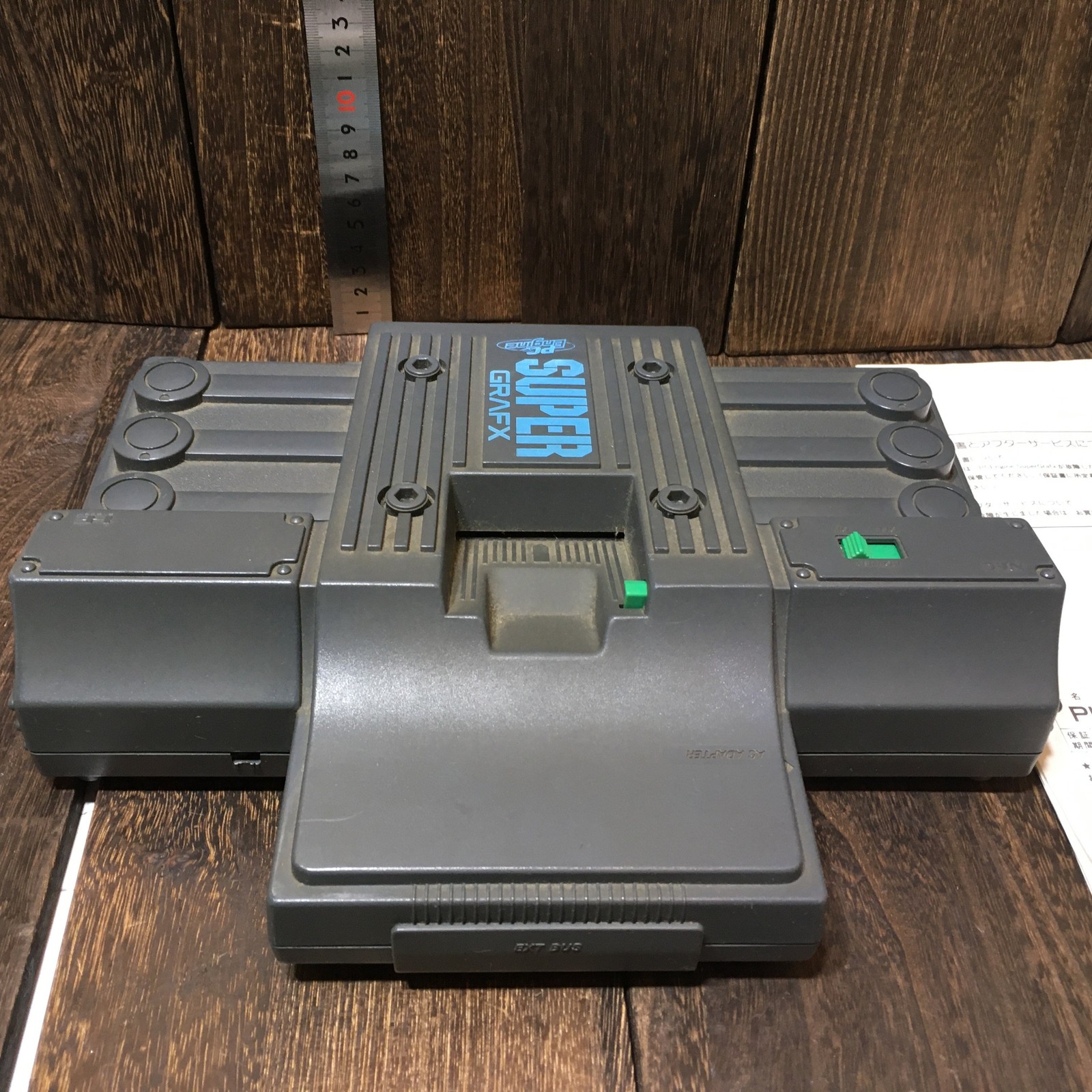 Nec Pc Engine Pc Engine Supergrafx Super Graphics Pi-Tg4 Instruction Manual