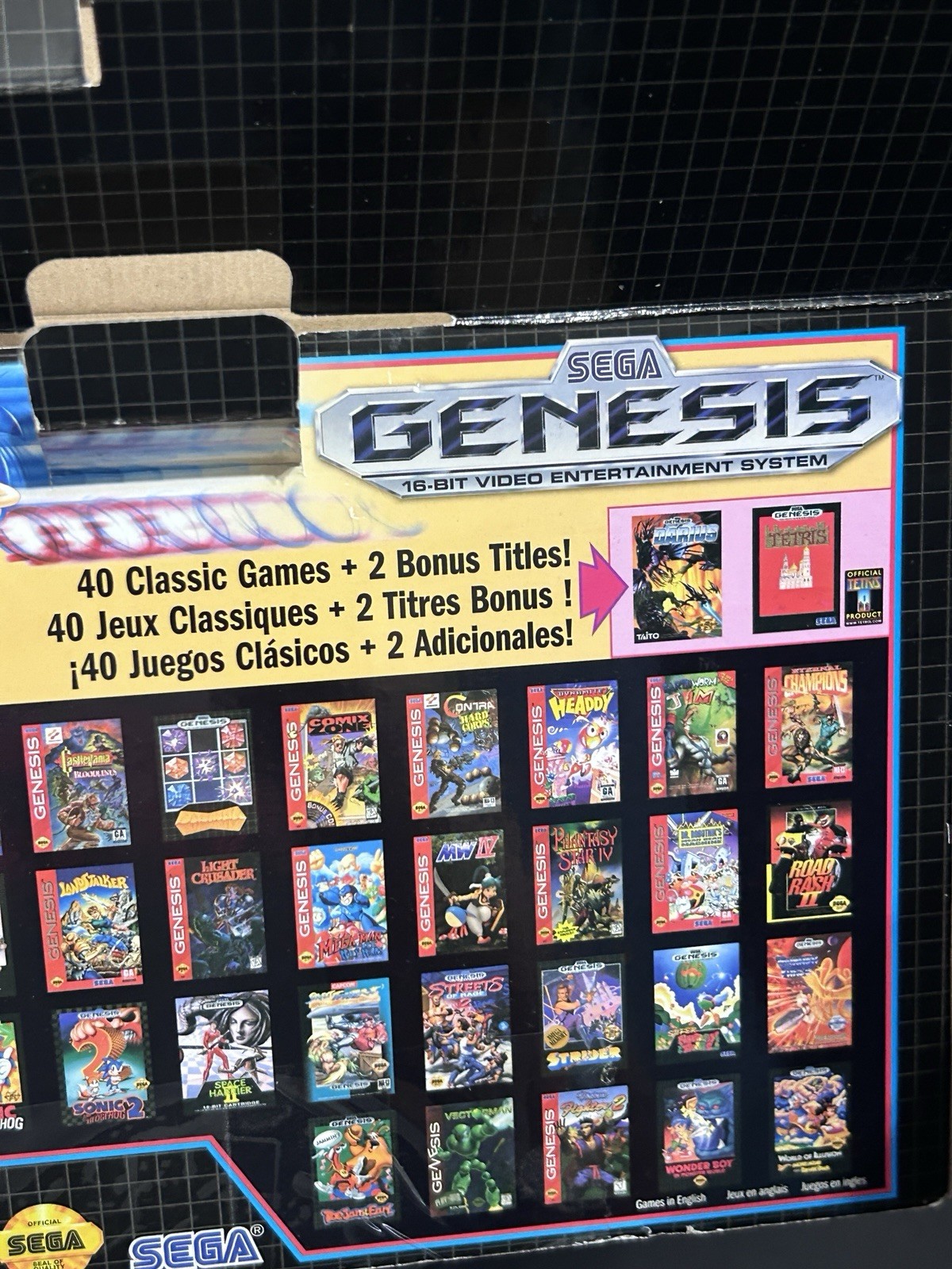 SEGA 42 Games Genesis Mini 16Bit Video Entertainment System REPLICA Open Box New