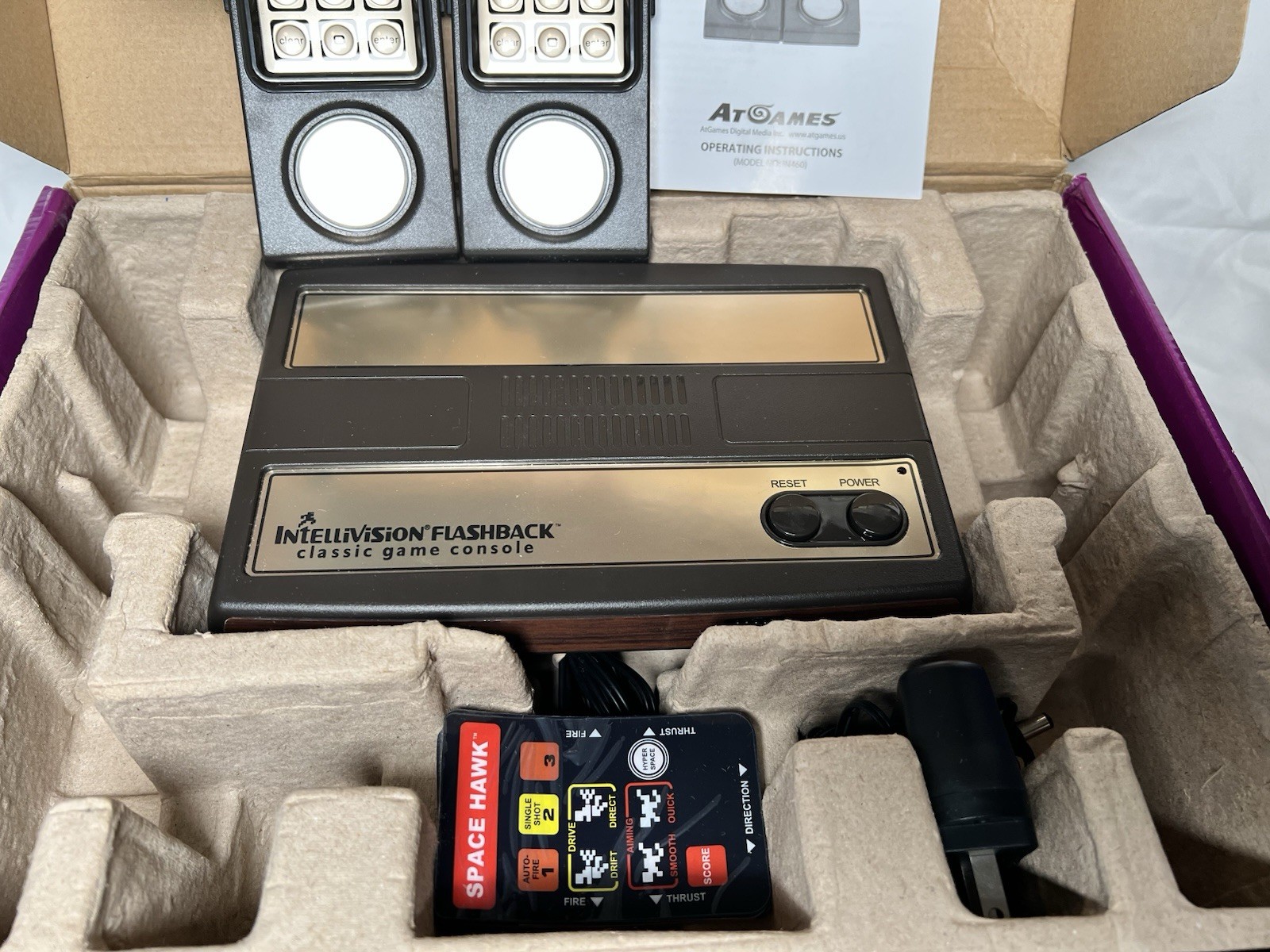 INTELLIVISION Flashback Classic Game Console With 60 Built-in Games Collectors