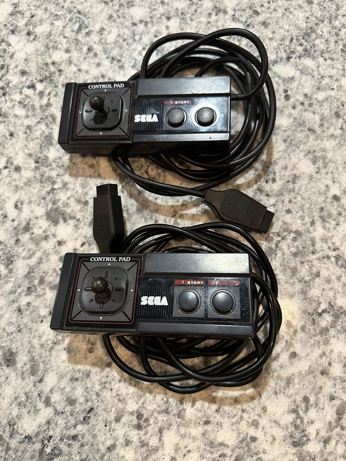 SEGA Master System 2 Joy Stick Controllers Light Phaser OEM Power RF New Av