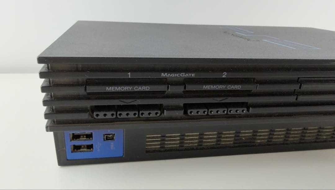 PS2 Zen Black SCPH-37000B Console Complete Boxed Sony Japan Tested