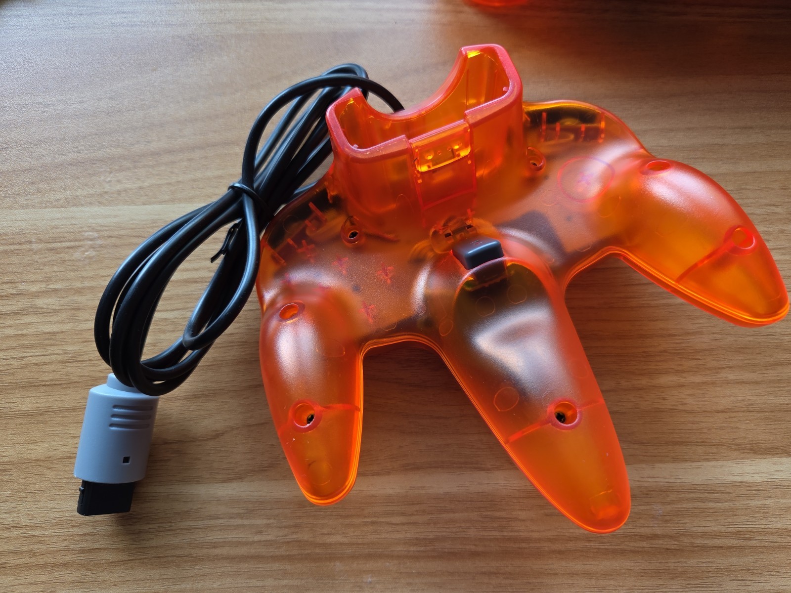 N64 Nintendo 64 clear Orange Funtastic Console Re-Shelled Region Free