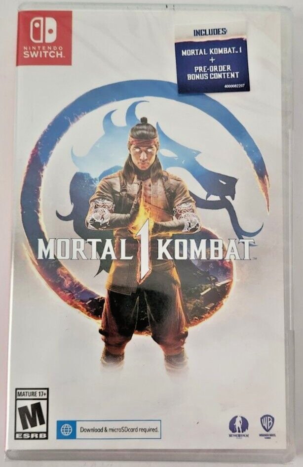 Mortal Kombat 1 Switch Brand New Game Special (2023 Fighting)