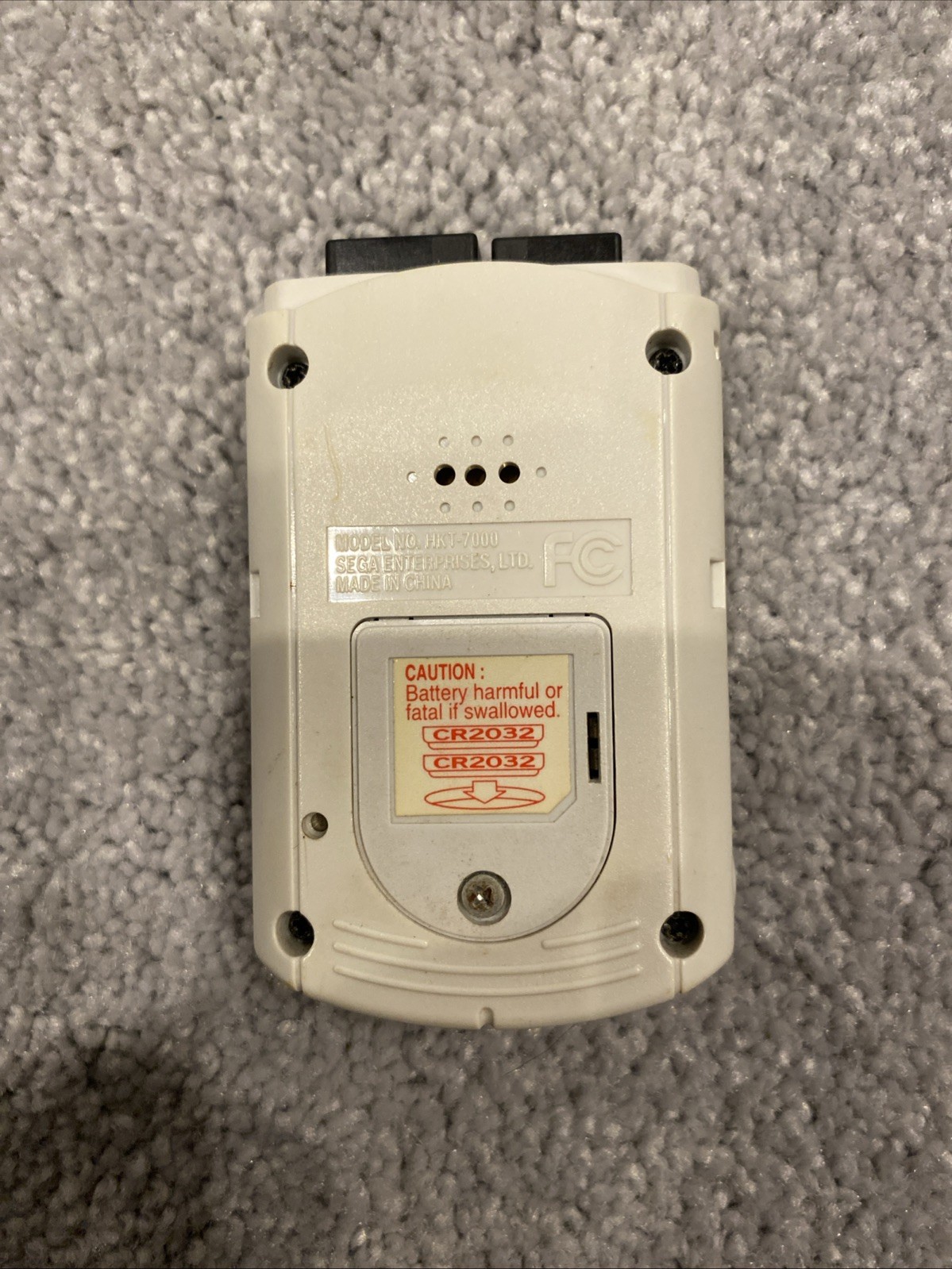 SEGA Dreamcast Console – White w/Two Controllers, Memory Card, Cables