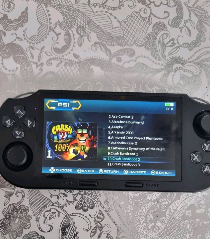 retro portable console