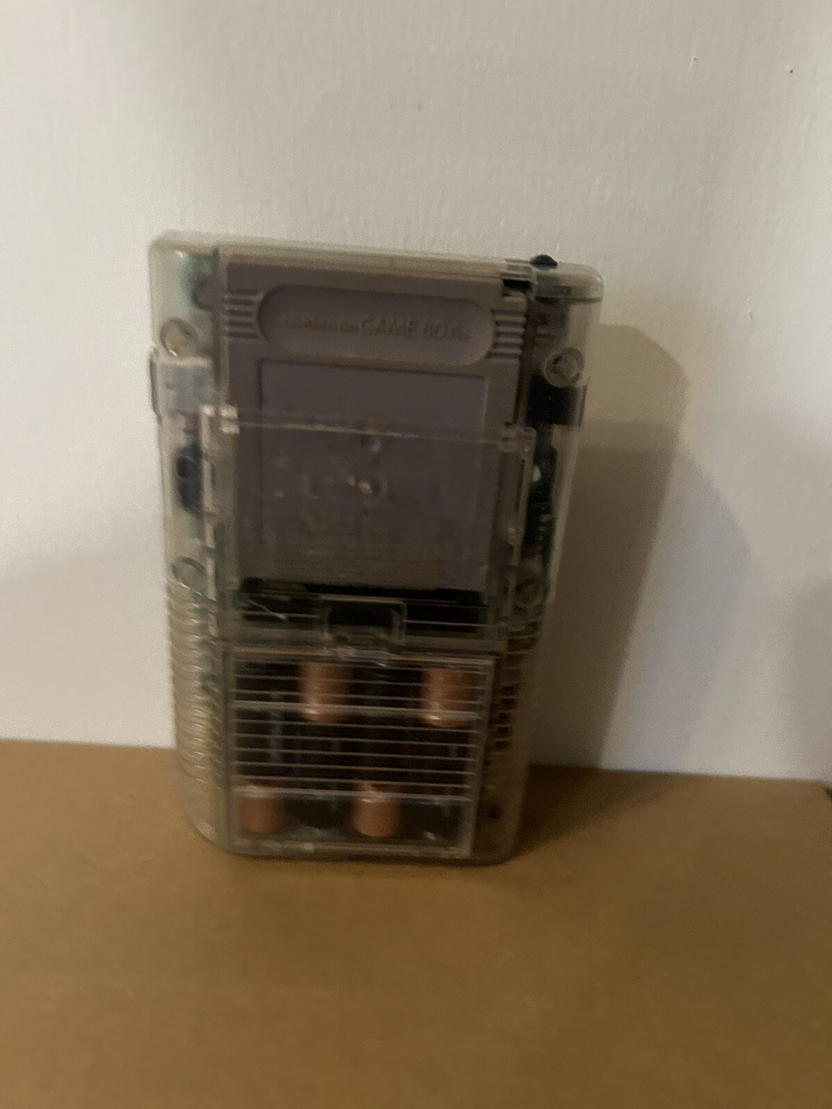 Translucent Clear DMG-01 Gameboy System (Nintendo) In Play it Loud Hardcase