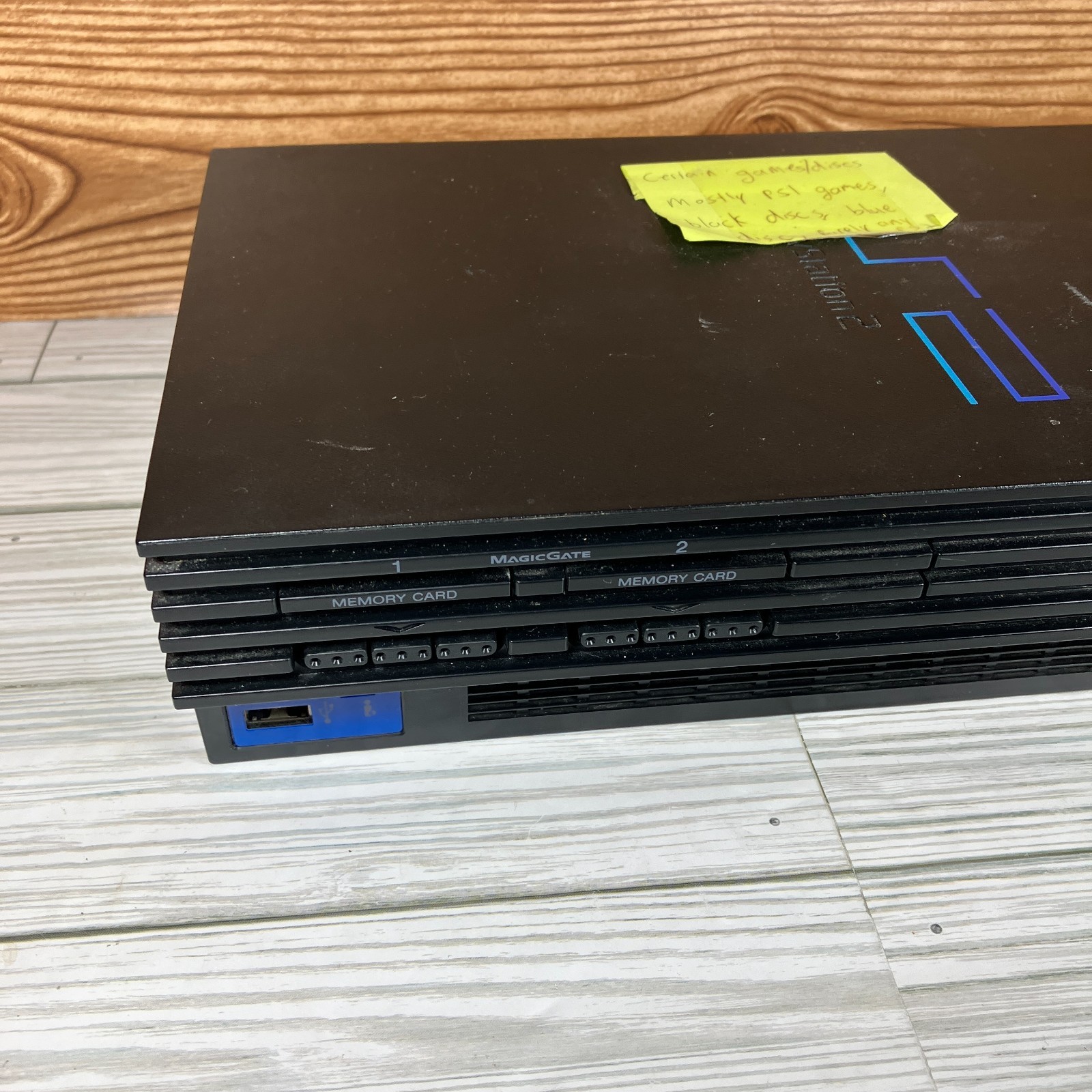 Sony PlayStation 2 PS2 Console OnlySCPH-35001 Powers Plays Some PS1 Parts No HD