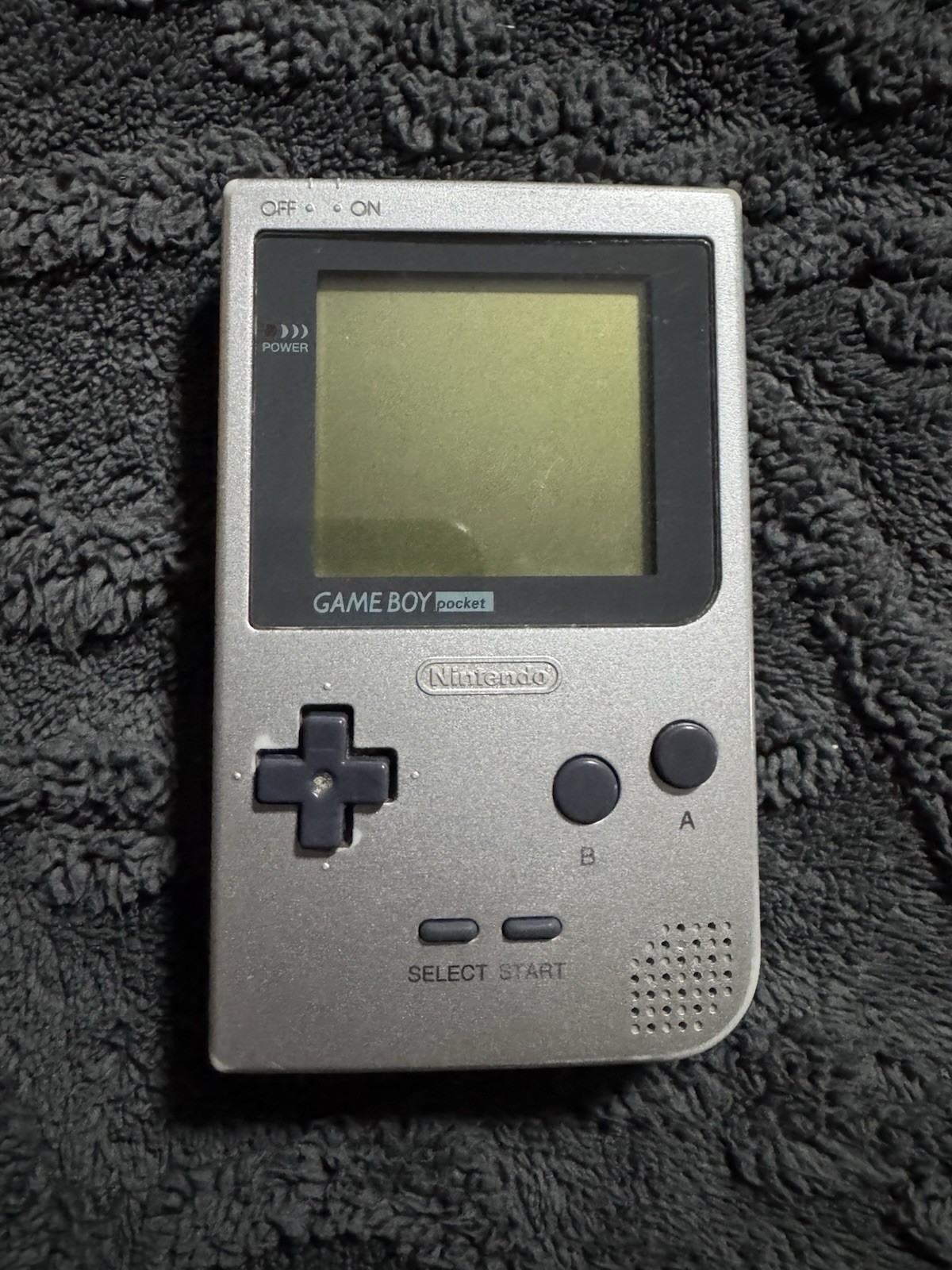 Nintendo Game Boy Pocket Silver Handheld System