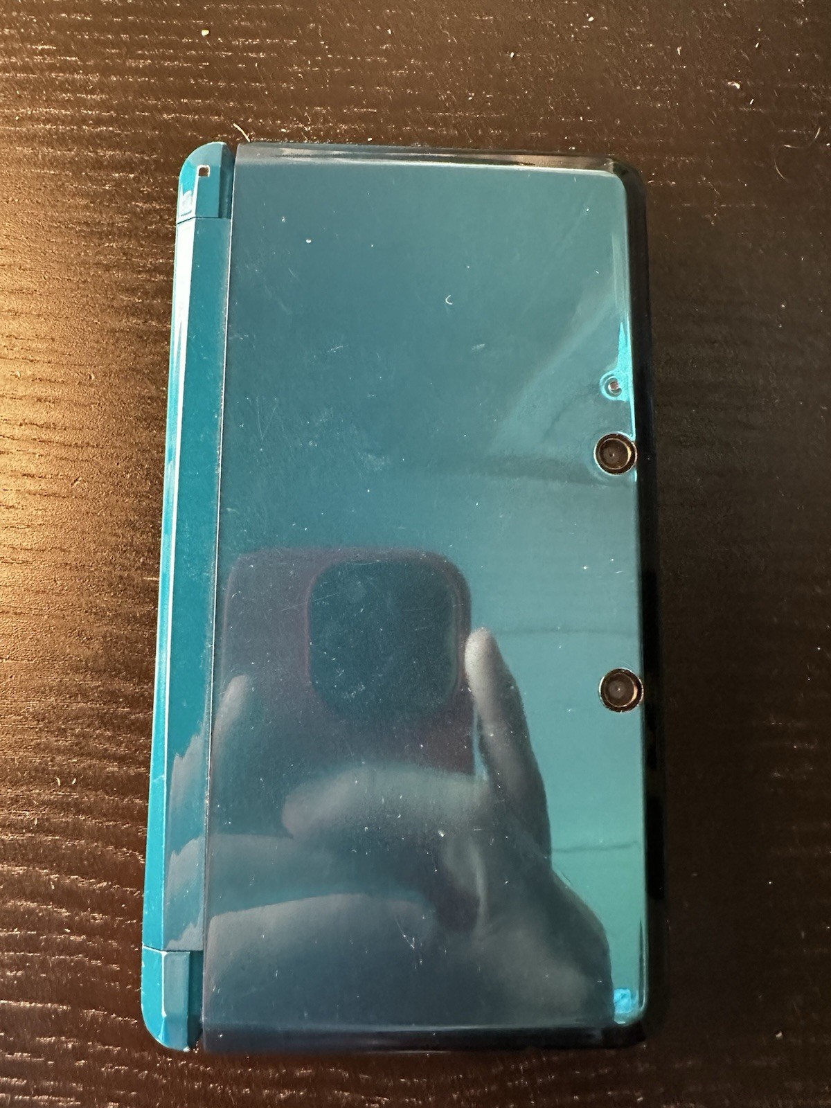 Nintendo 3DS Aqua Blue Handheld System CTR-001 w/ Case – READ Description