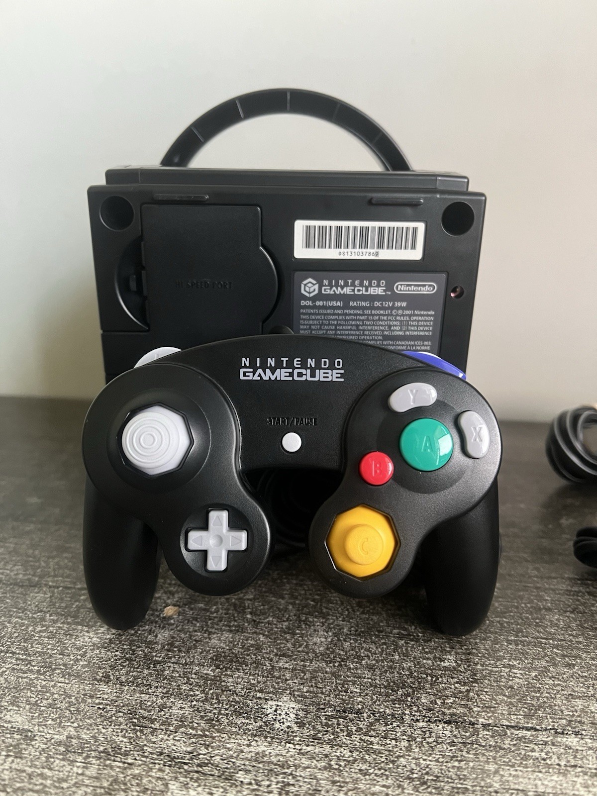 CLEAN Nintendo GameCube Console Bundle DOL-001 With OEM Controller & Cables