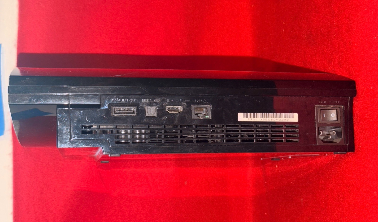 Sony PlayStation 3 CECHK01 BackCompat Console (Powers On) CONSOLE ONLY