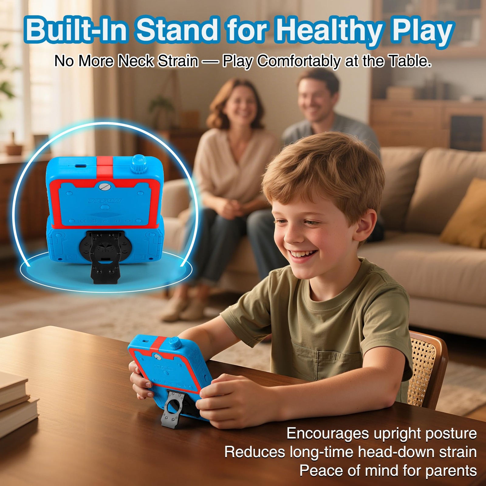 Portable Video Game Console for , 220 Built-in Classic Games, Handheld Plug &…