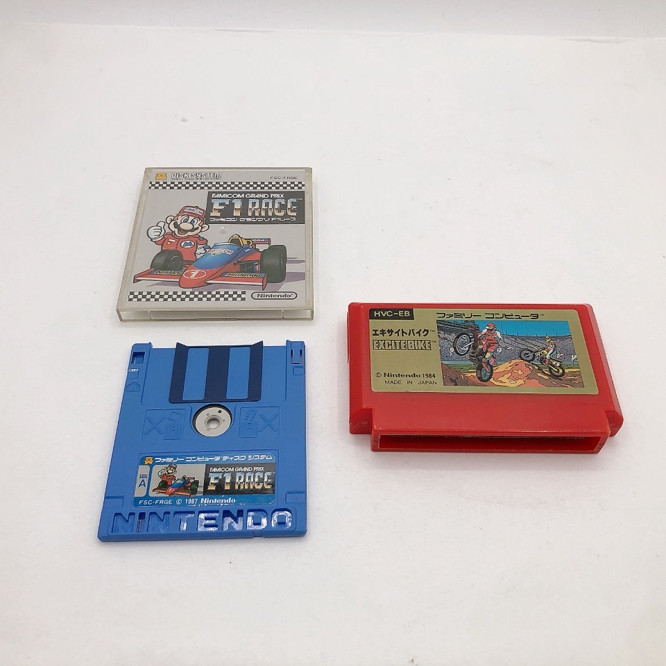 Sharp Twin Famicom Console System Black New Belt AN-505-BK Japanese Tested