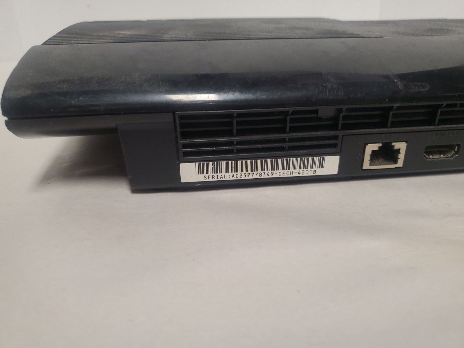 Sony Playstation PS3 Super Slim Console Only CECH-4201B Tested For Power