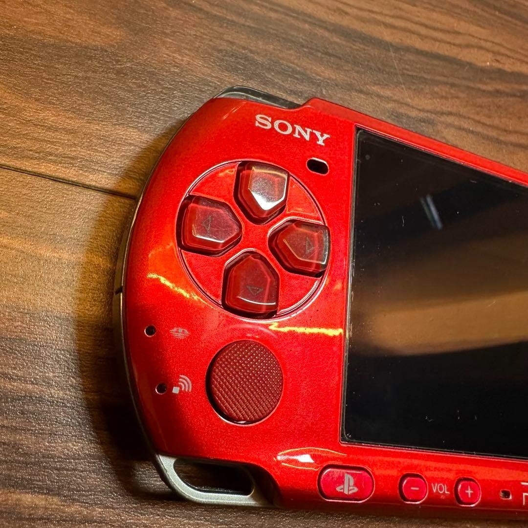 PSP 3000 Console, Radiant Red, 3859 From Japan