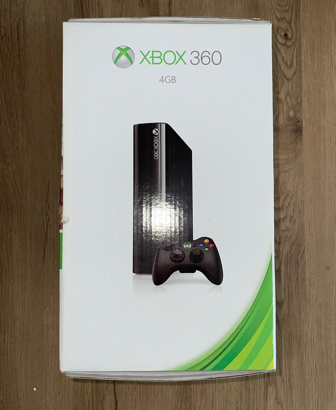 RARE! NEW!! Microsoft Xbox 360 E 4 GB Black Mod 1538 Factory Sealed Console