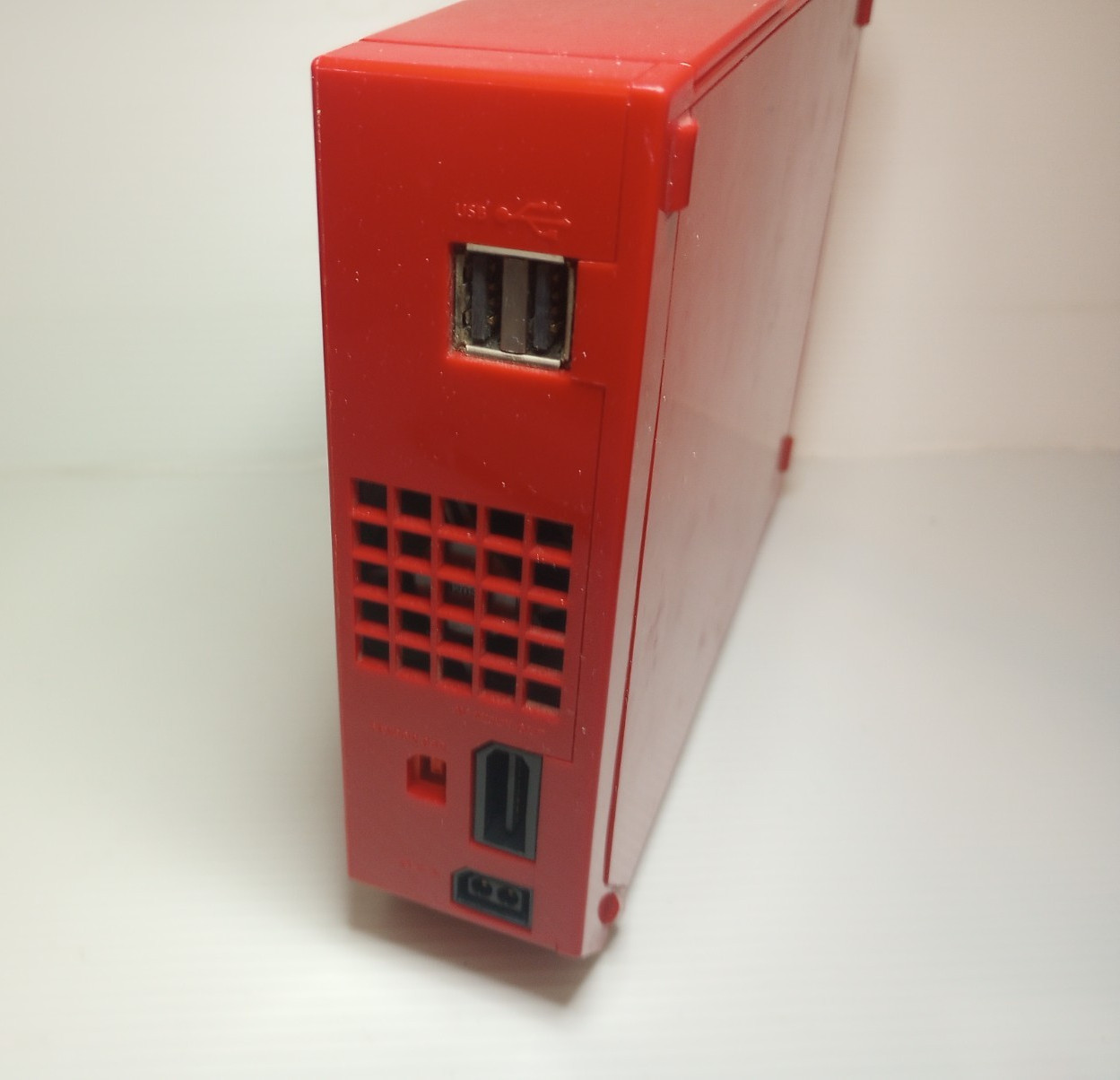 Nintendo Wii Console Mario Red RVL-001 25th Anniversary Edition