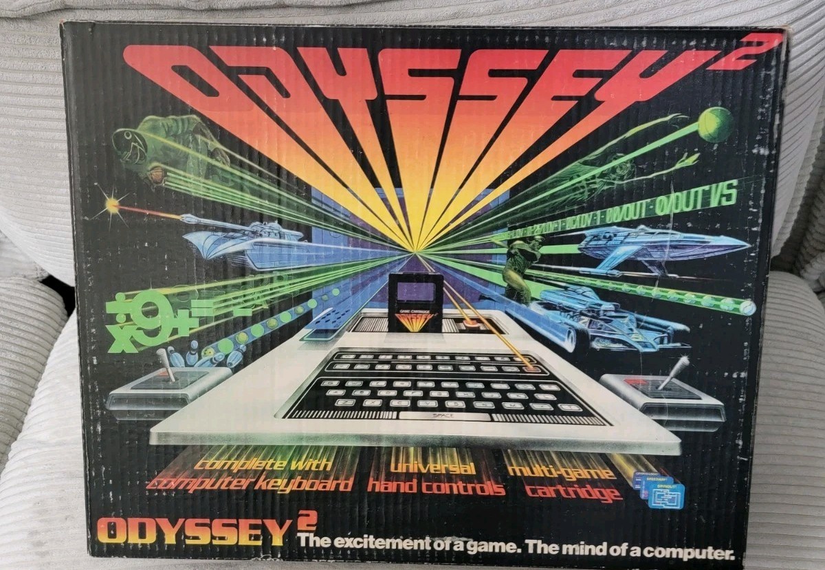 1979 Magnavox Odyssey 2 Console CIB Complete in Original Box w Extras Pls Read