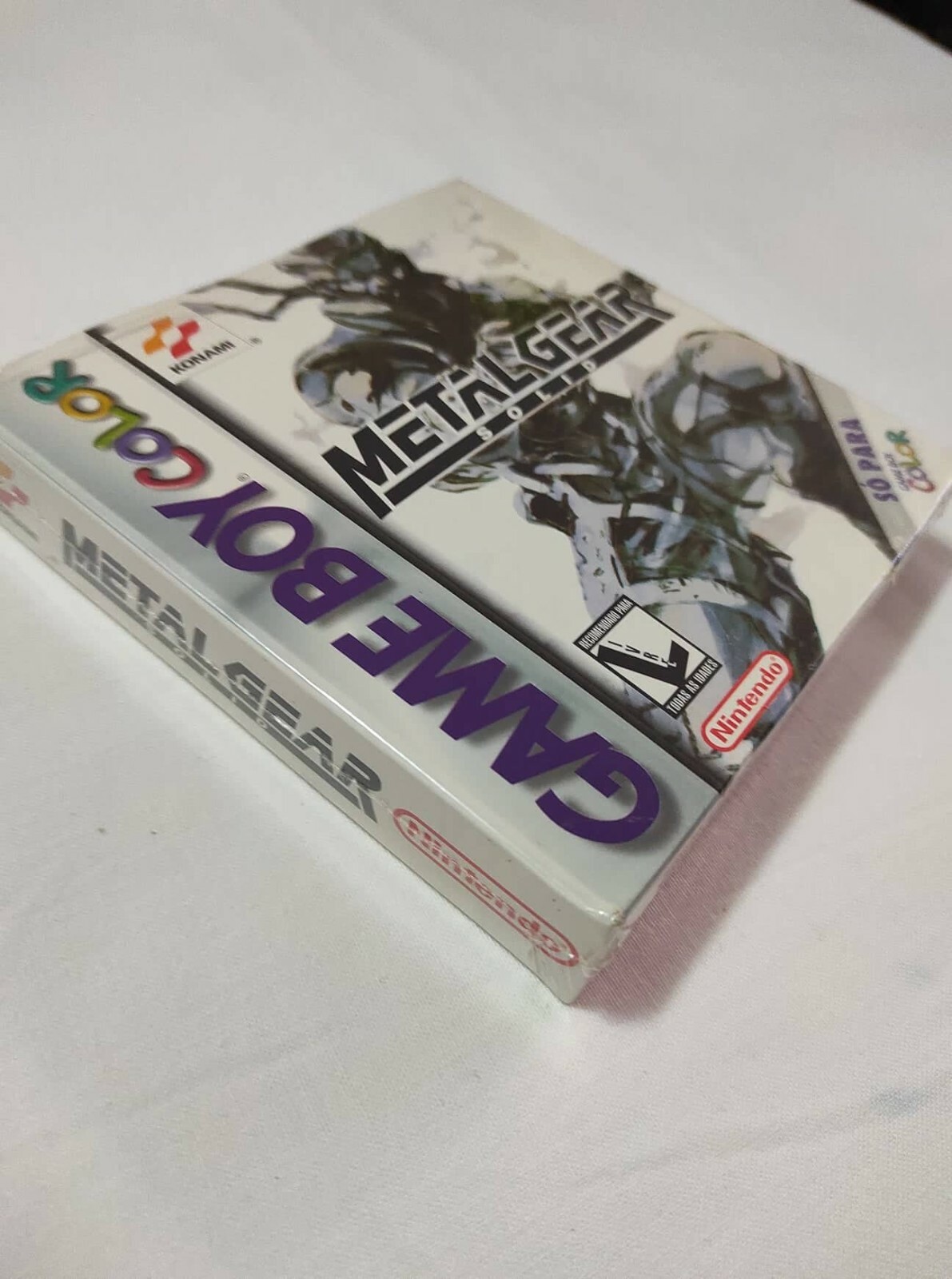 Game Boy Color : Metal Gear Solid Brazilian Version New Selead