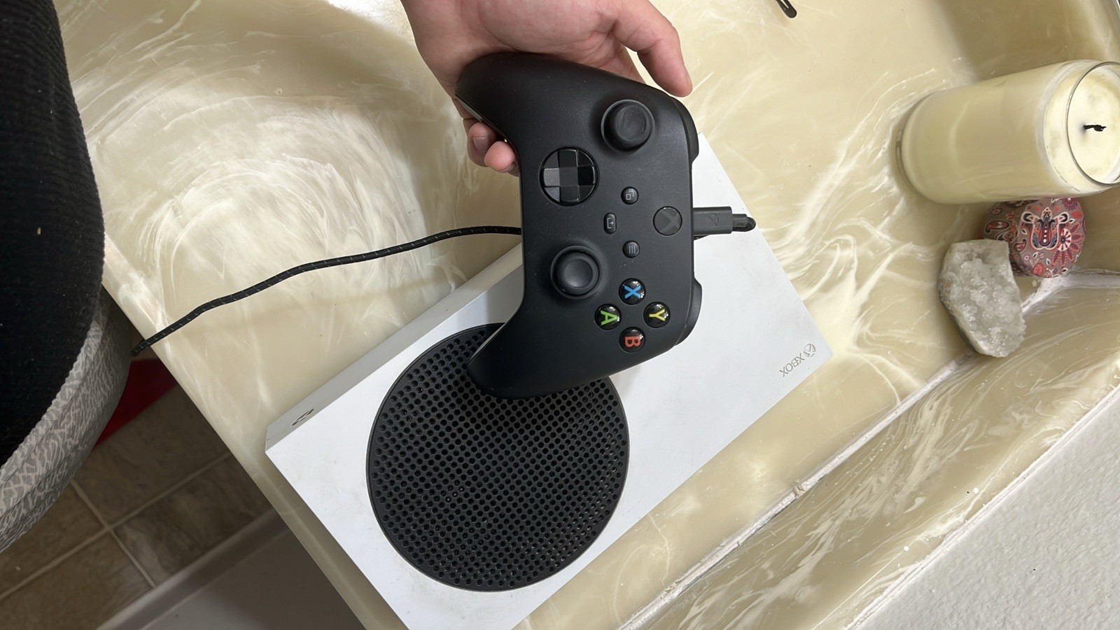 Microsoft Xbox Series S- Controller- 160Hz Gaming Monitor (Great Condition)