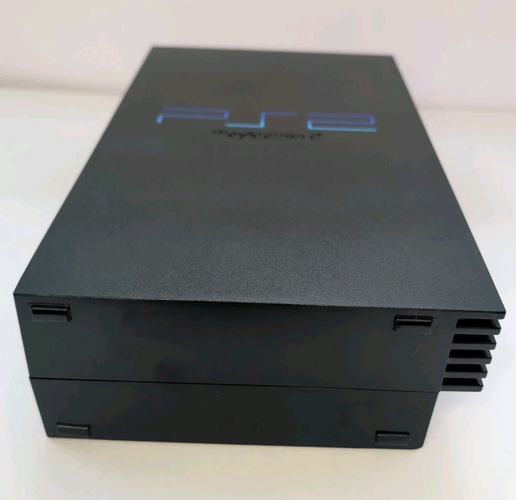Sony PlayStation 2 PS2 Fat Console with OEM Cords + Controllers