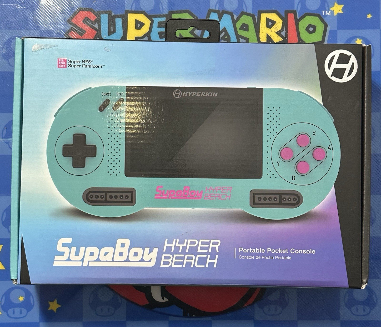 Hyperkin SupaBoy Portable Pocket Console for Super NES / Super Famicom (Hyper Be