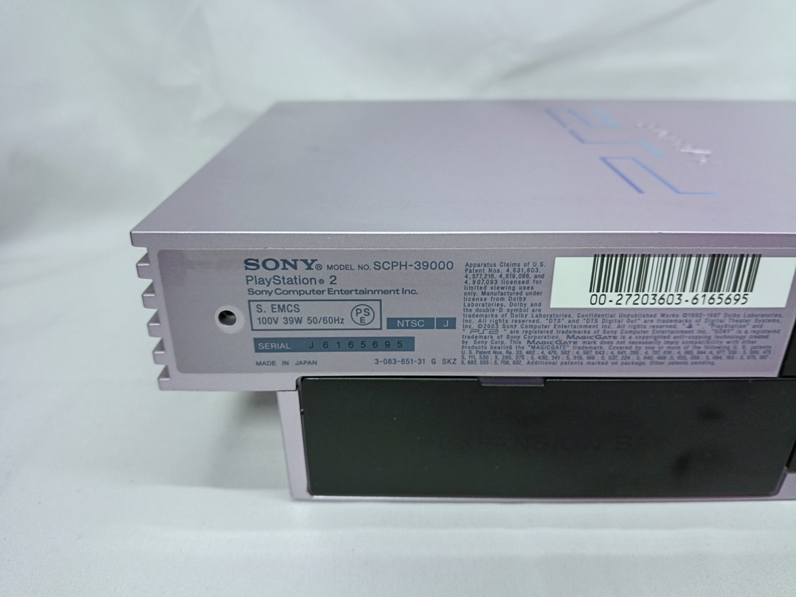 PS2 Sakura Pink Console Controller set Playstation2 NTSC-J Tested