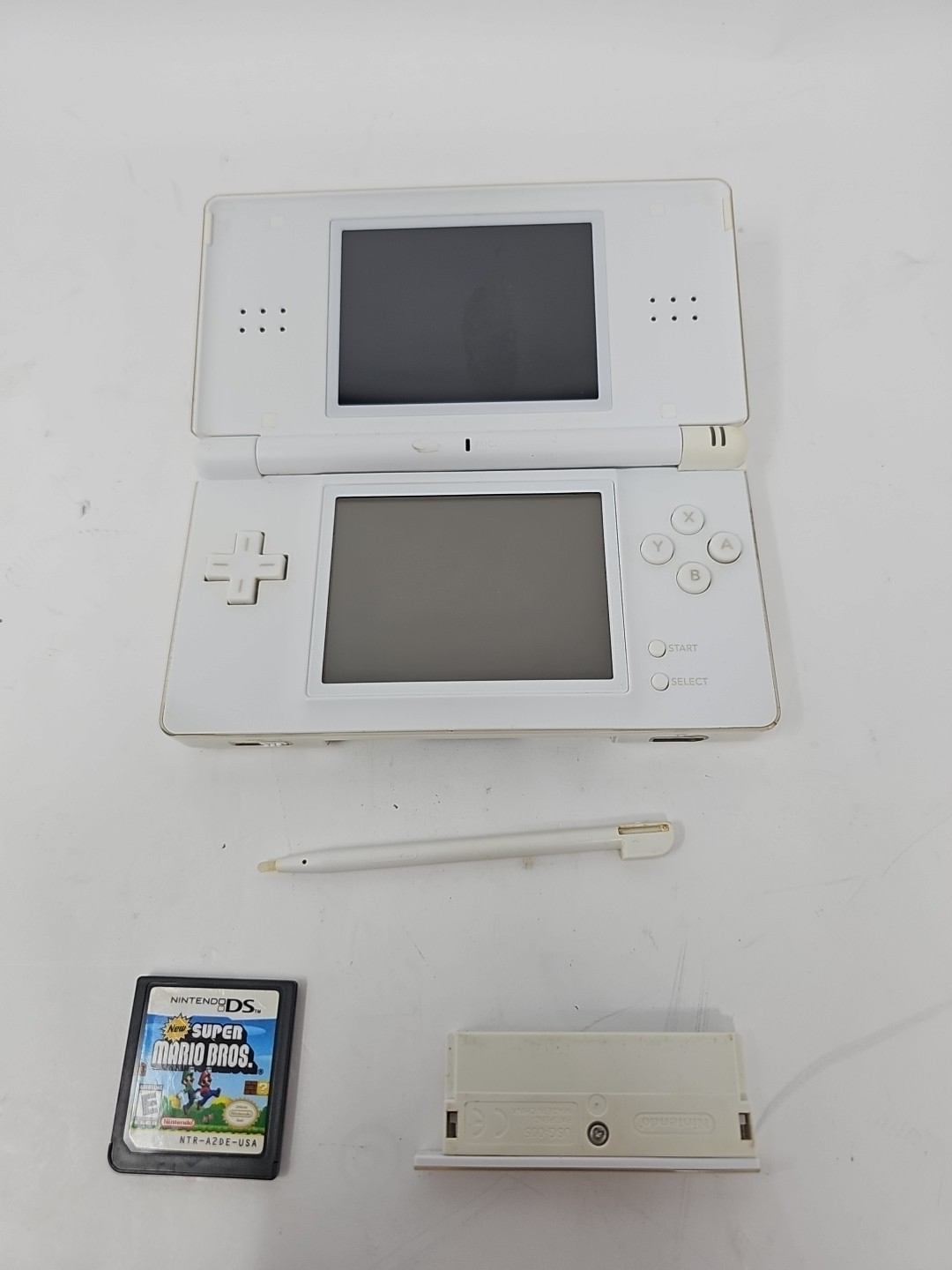 Nintendo DS Lite Polar White (Tested) (Handheld Console) No Charger