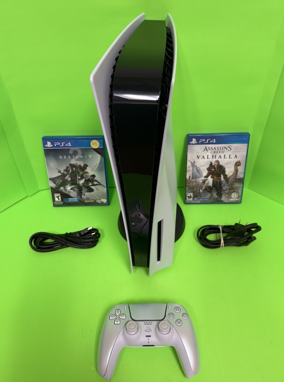 Sony PlayStation 5 Disc Edition PS5 825GB White Console Gaming System-FREE SHIP
