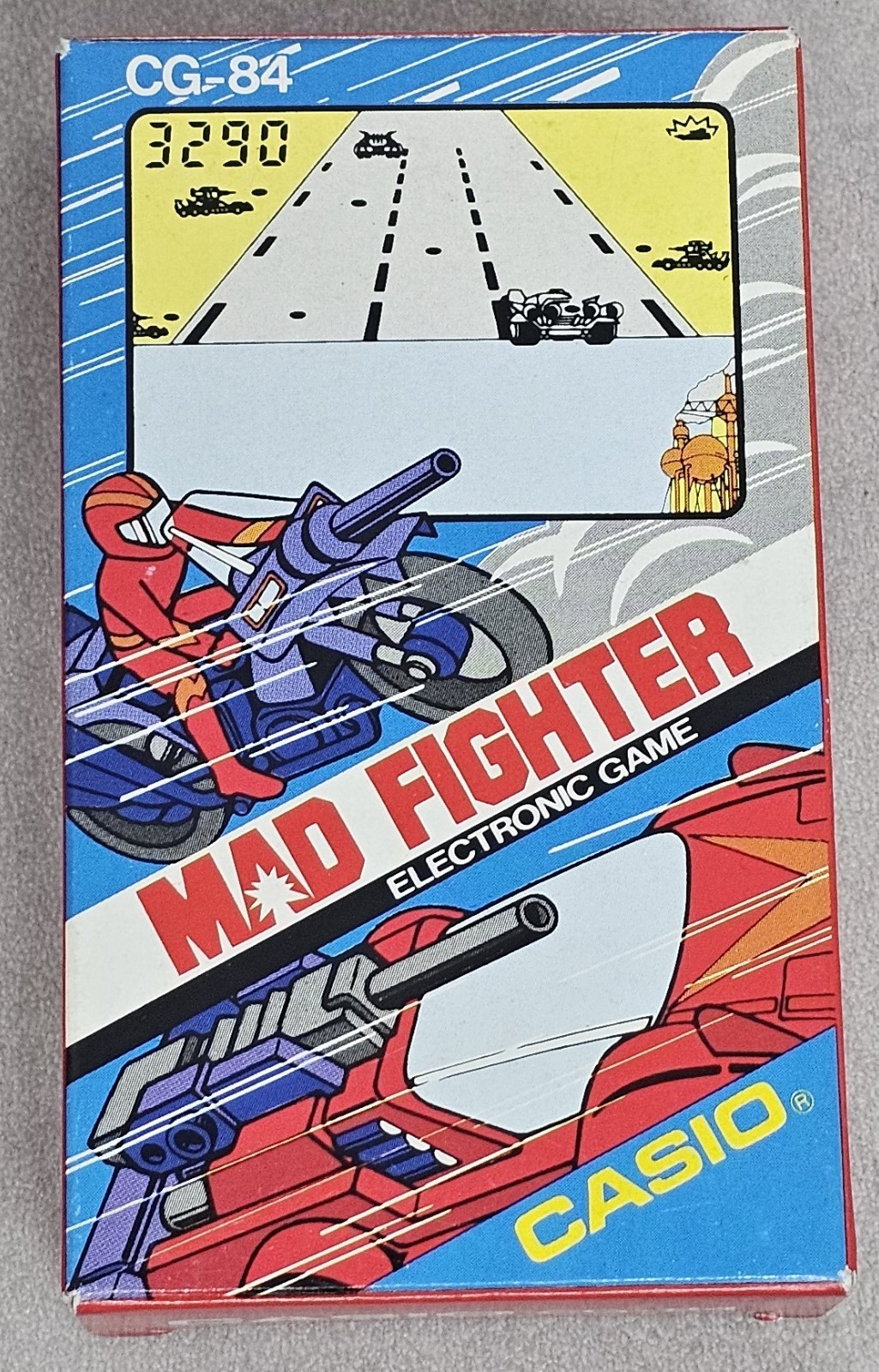 Casio Electronic Game Mad Fighter CG-84 Mint