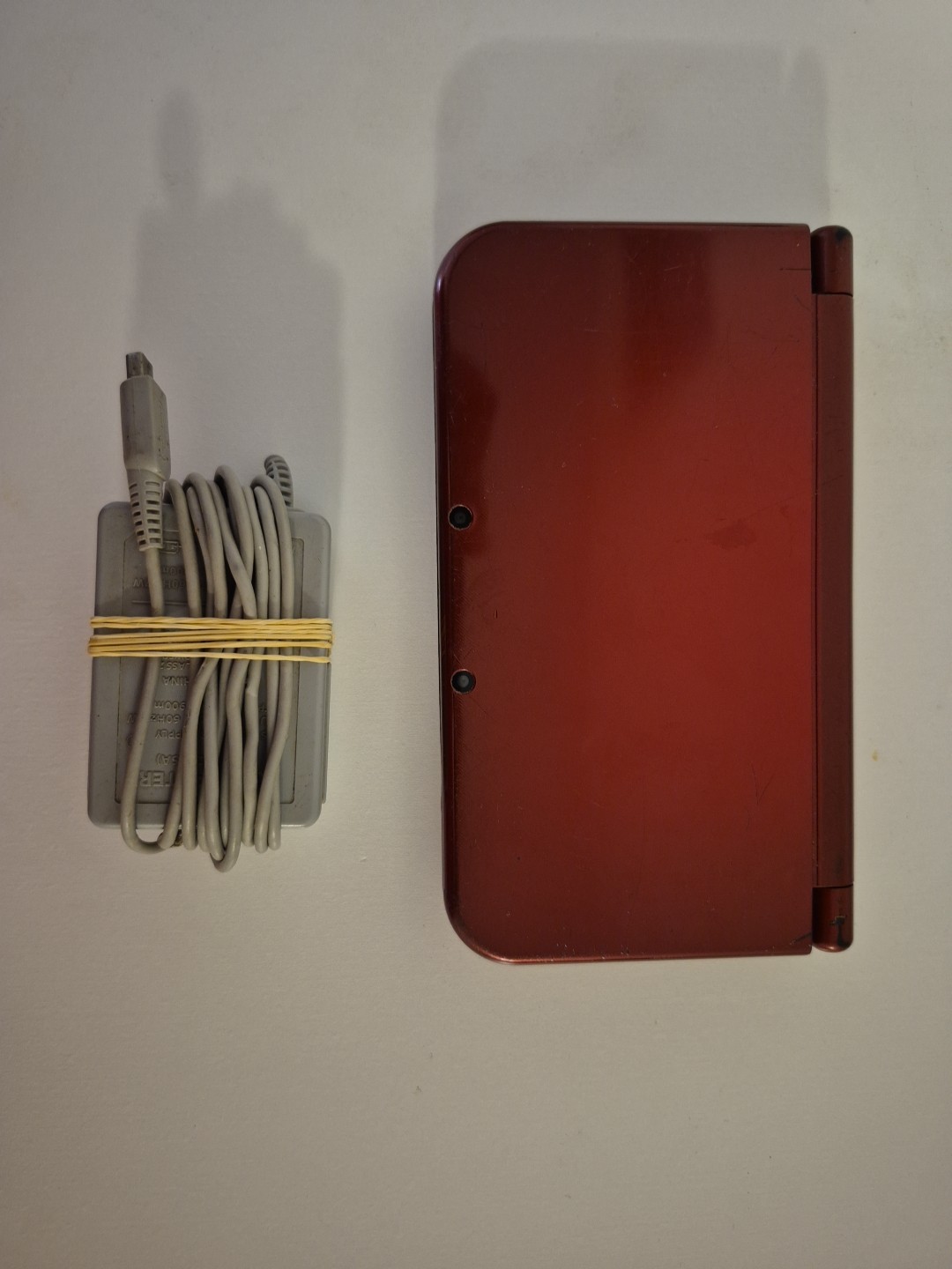 Nintendo 3DS XL Launch Edition Handheld Red Gaming System