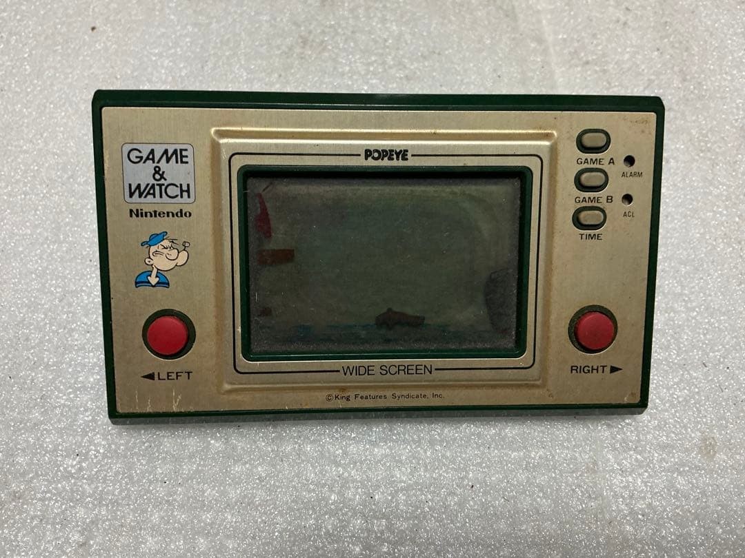 gamewatch Game Watch/Popeye Wide Screen Nintendo Used Item Japan