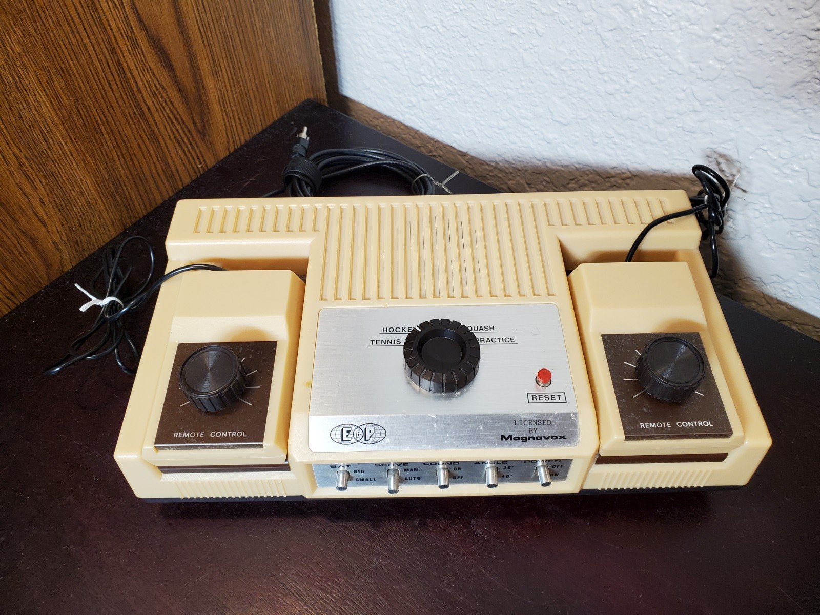 Magnavox E & P EP800 VINTAGE Electronic Video Game 1977, 4 modes, TESTED GOOD