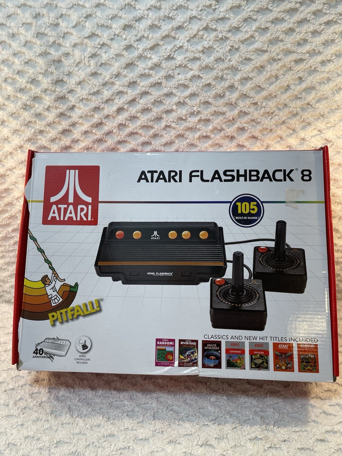 Atari Flashback 8 Black Console Plug Play Built-In Games