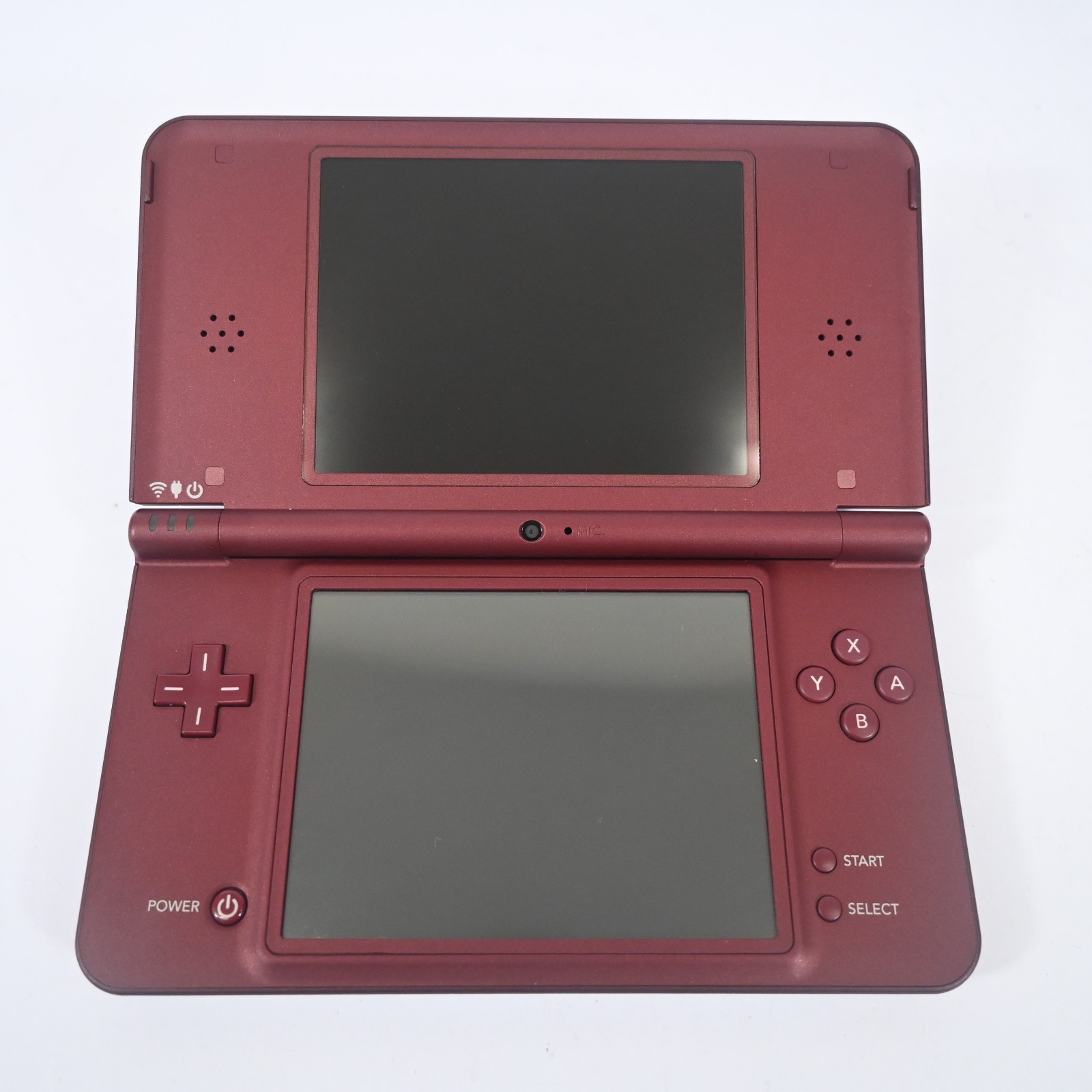 Nintendo DSi LL Wine Red Console Complete Set Tested NTSC-J Japan