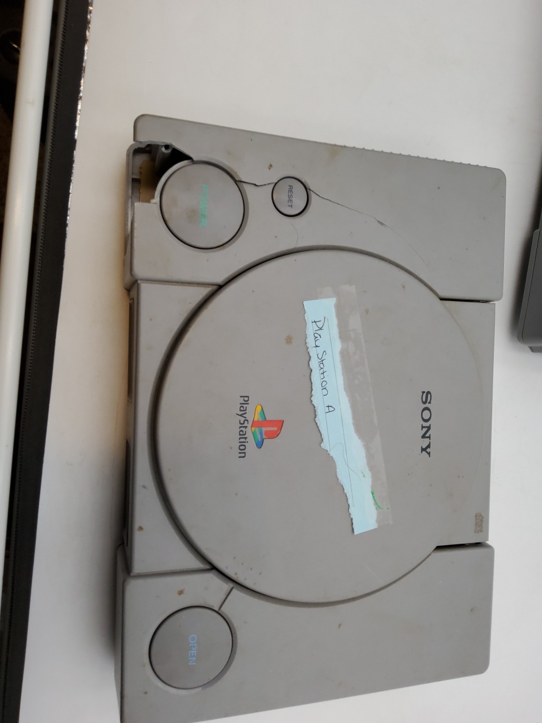 Sony PlayStation 1 Game Console 2 Console Lot FOR PARTS – Controller Included