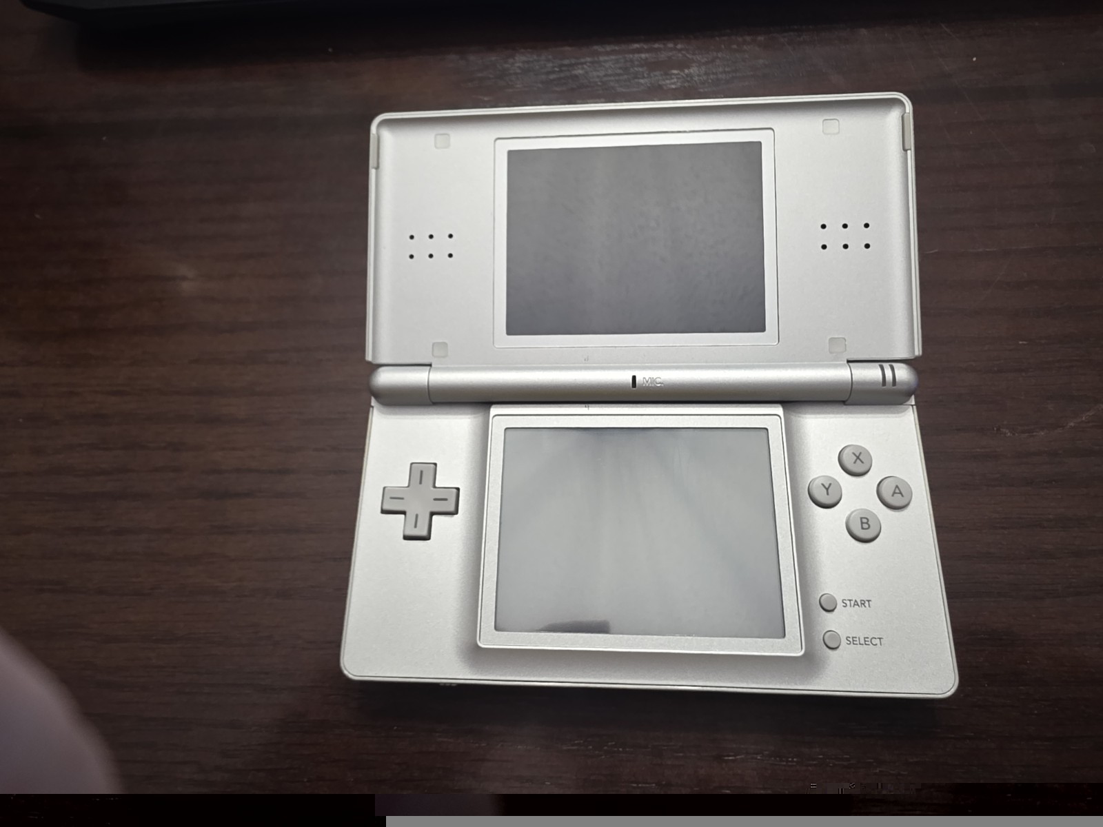 T/W Nintendo DS Lite Silver Handheld System Touch Screen USG-001