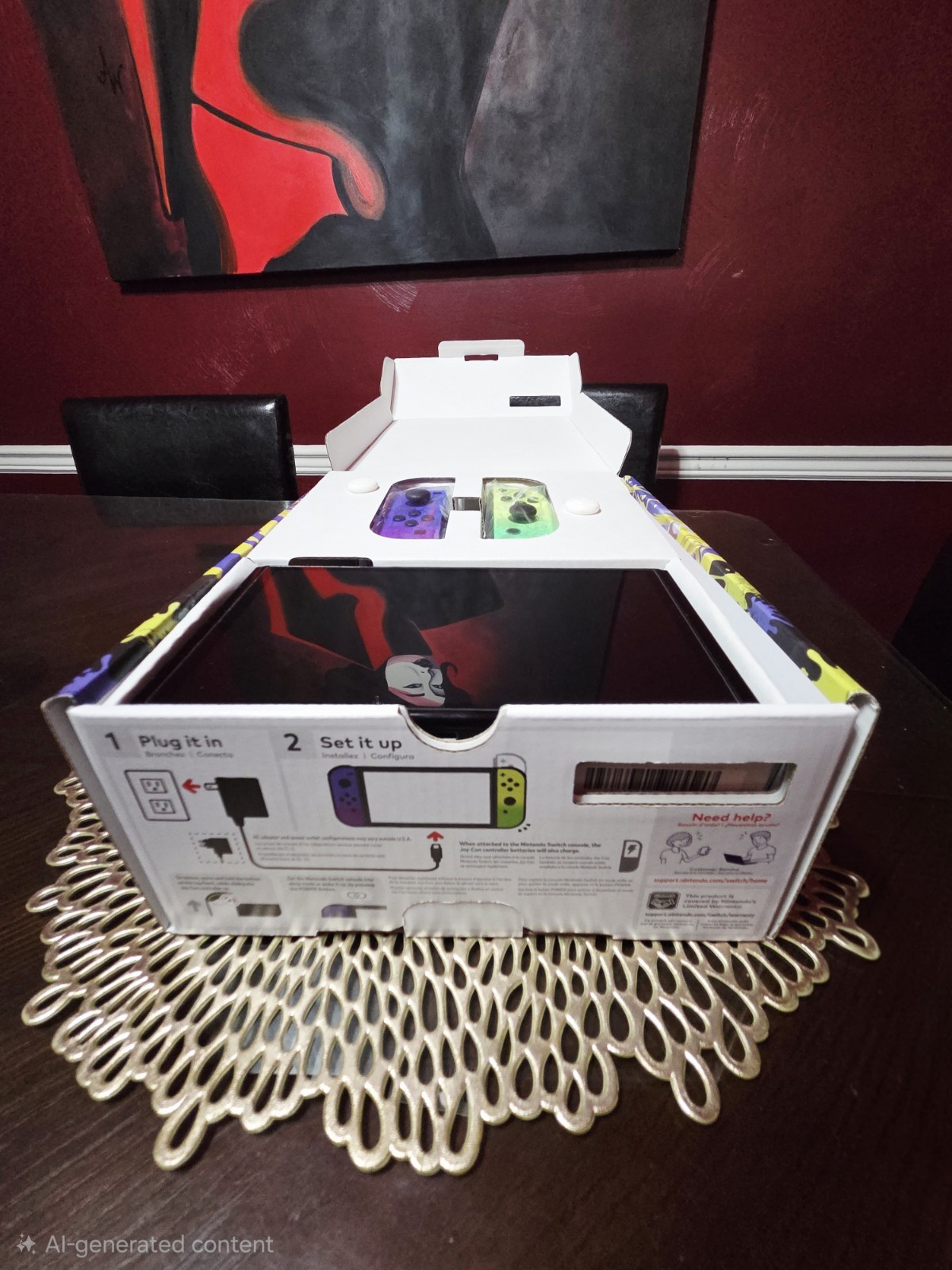 (SPEICAL EDITION) Nintendo Switch OLED Splatoon 3 Edition Bundle