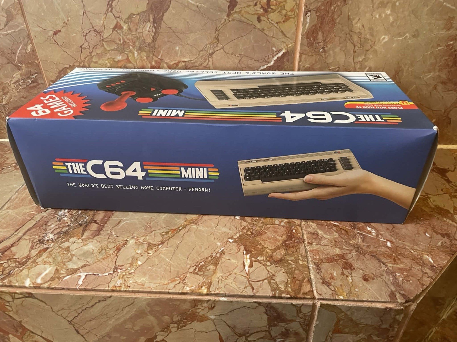 C64 Mini Micro Commodore Console + Joystick Retro Console System OPEN BOX