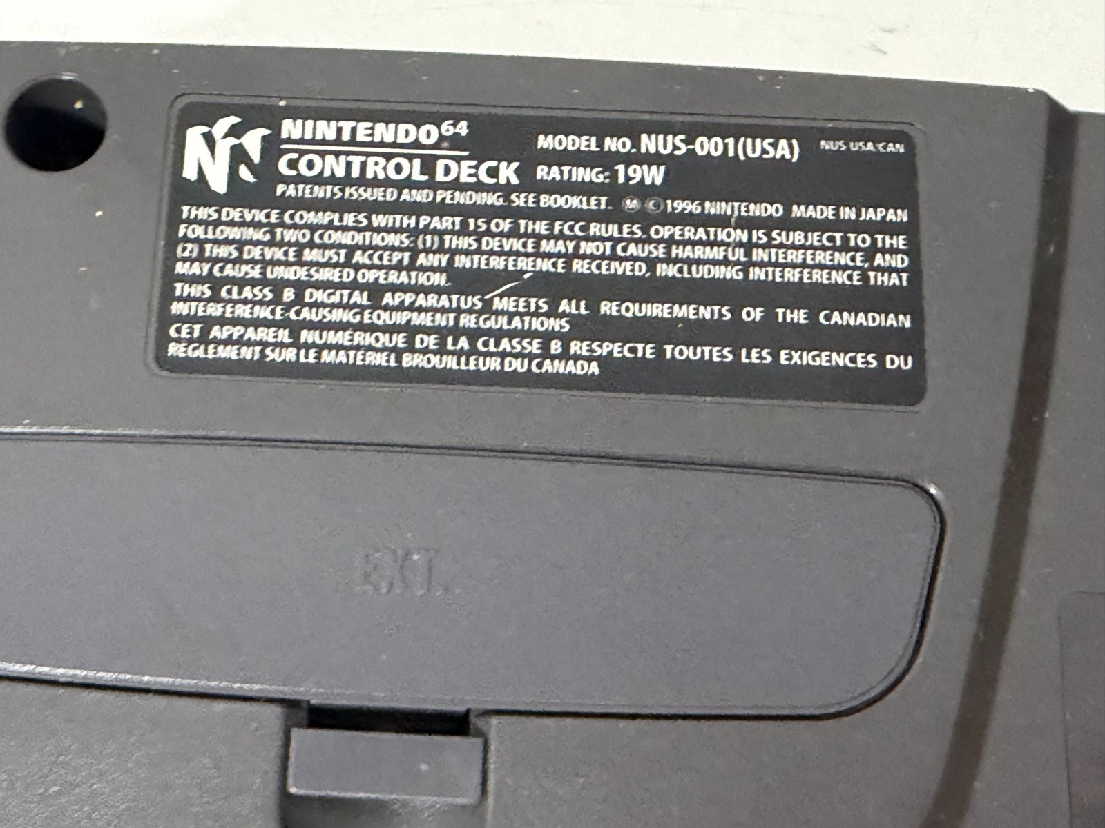 Nintendo 64 N64 Console System Bundle W/ Controller, Cords/Memory-TESTED